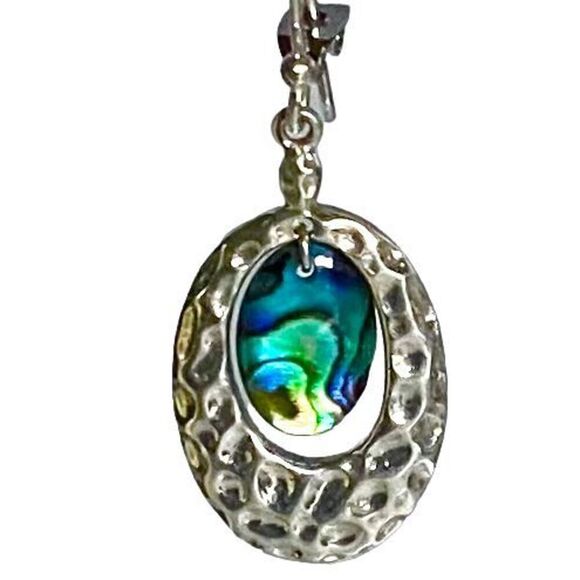 TG# #Sterling 925 Silver & Abalone Dangles - Picture 4 of 12